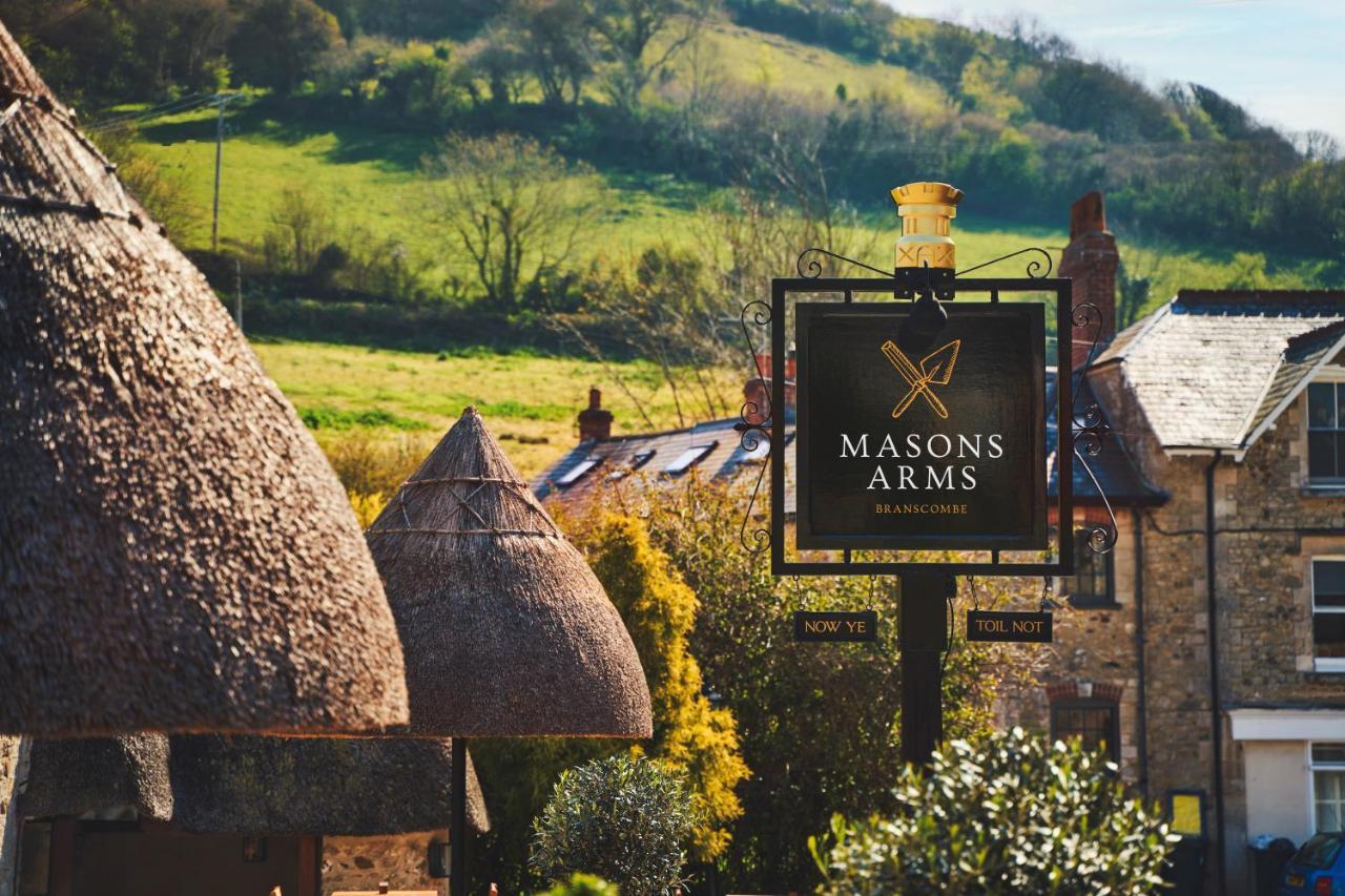 מלון ברנסקומב The Masons Arms מראה חיצוני תמונה